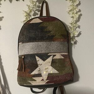 Myra Bag Multicolor Star Backpack